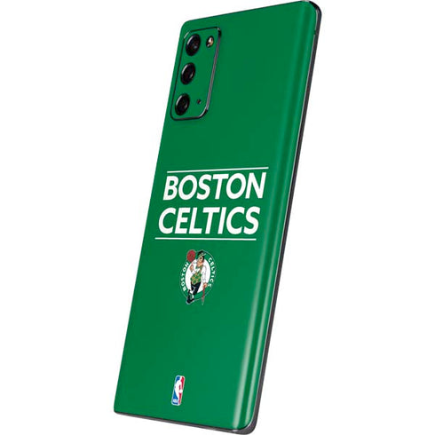 NBA Boston Celtics Standard - Green Galaxy Note20 5G Skin